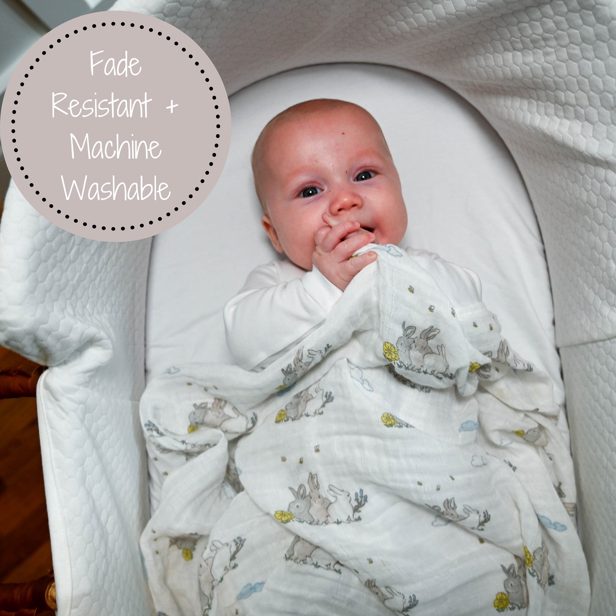 Bunny 2024 swaddle blanket