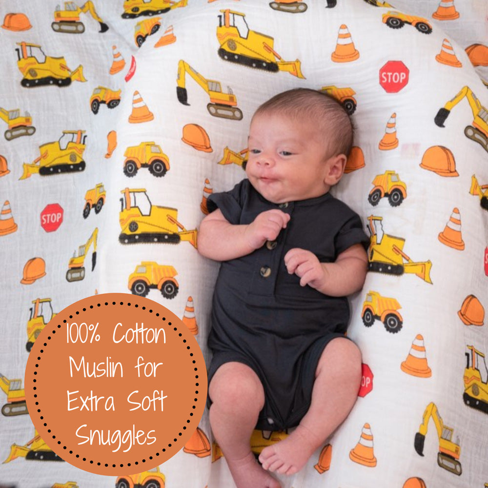 Orange discount muslin swaddle